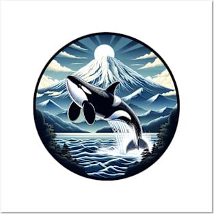 Orca in Japan Posters and Art